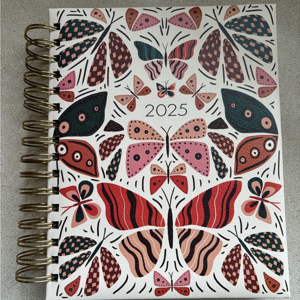 Butterfly Design 2025 Planner